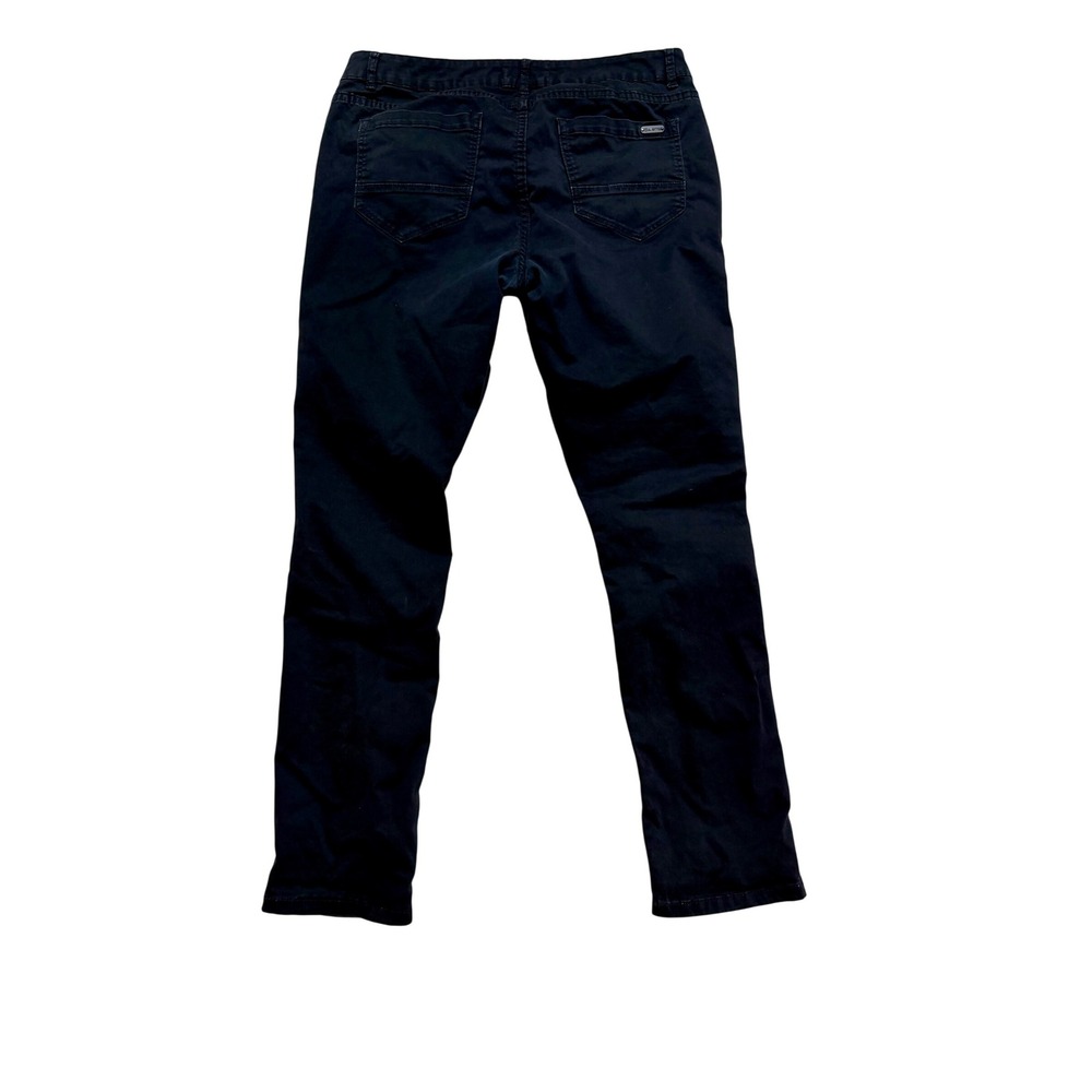 G by GUESS Mens Black Moto Ribbed Knee Slim Fit Pants 33x29 7G00F1M100008 - Picture 4 of 4